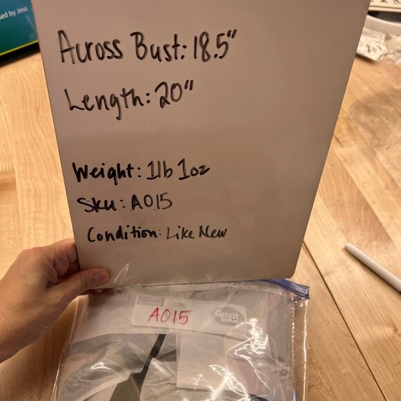 Zara Womens Black Faux Leather Long Puff Sleeve Drawstring Top Size Large - Picture 9 of 10